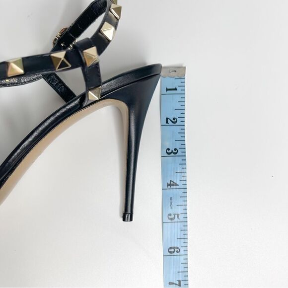 🍋 Valentino Garavani • NWB Rockstud Stiletto Heel Sandal Size EU 41 - Picture 12 of 13